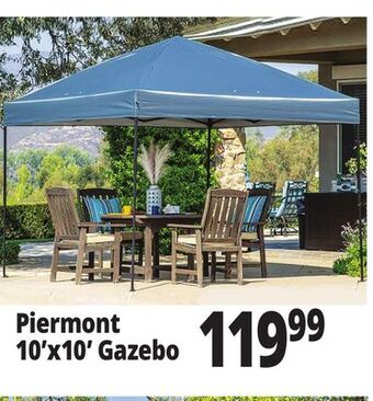Ocean State Job Lot Piermont 10'x10' one touch instant gazebo offer