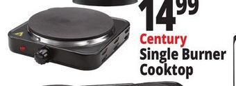 Ocean State Job Lot Century single burner cooktop, black offer