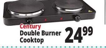 Ocean State Job Lot Century double burner cooktop offer