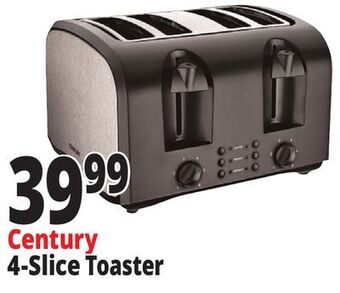 Ocean State Job Lot Century 4 slice toaster offer