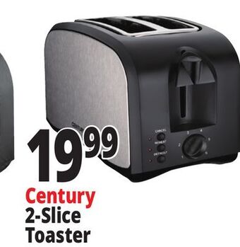 Ocean State Job Lot Century 2 slice wide slot toaster offer