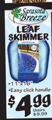 Ollie's Leaf skimmer offer