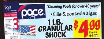 Ollie's 1 lb. granular shock offer