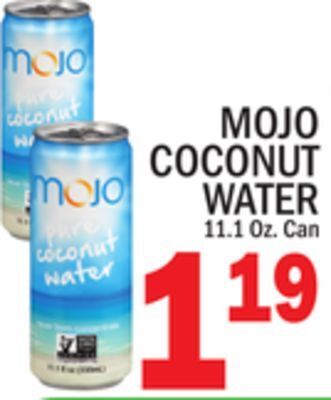 C Town Mojo coconut water offer