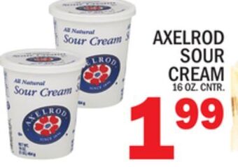 C Town Axelrod sour cream offer