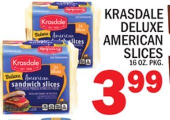 C Town Krasdale deluxe american slices offer