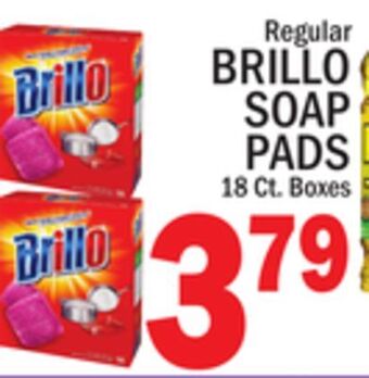 C Town Brillo soap pads offer