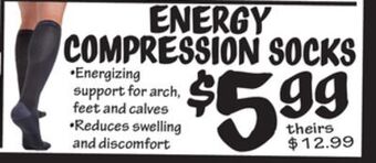 Ollie's Energy compression socks offer