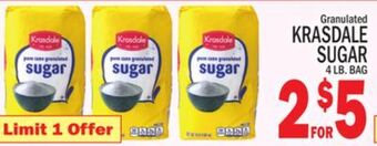 C Town Krasdale sugar offer