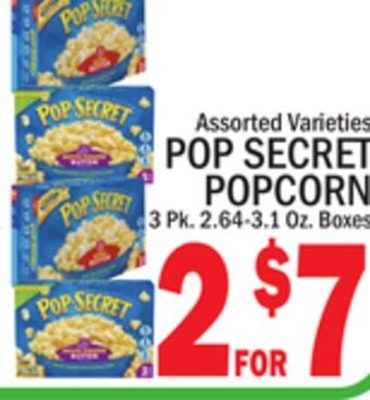C Town Pop secret popcorn offer