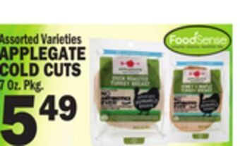 C Town Applegate cold cuts offer