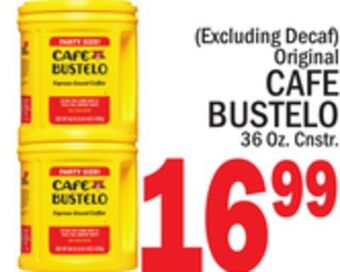 C Town Cafe bustelo offer