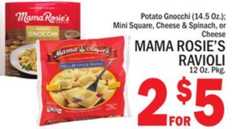 C Town Mama rosie's ravioli 12 oz. pkg. offer
