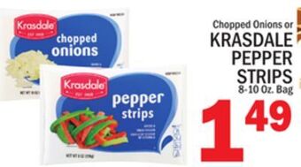 C Town Krasdale pepper strips offer