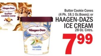 C Town Haagen-dazs ice cream offer