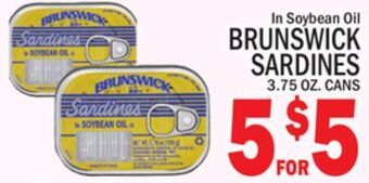 C Town Brunswick sardines offer