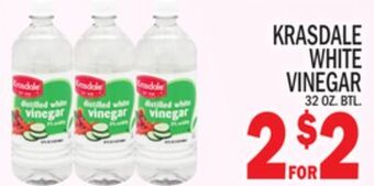 C Town Krasdale white vinegar offer