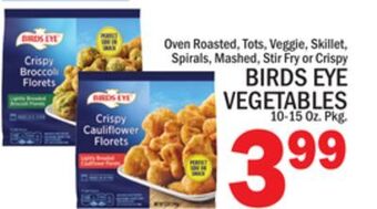 C Town Birds eye vegetables offer