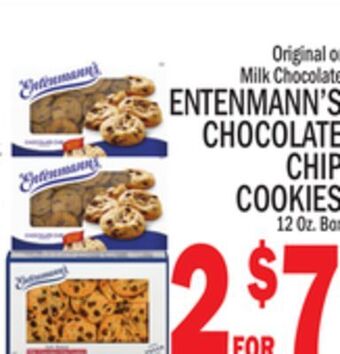 C Town Entenmann's chocolate chip cookies offer
