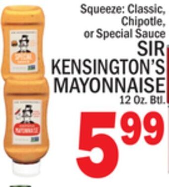 C Town Sir kensington's mayonnaise offer