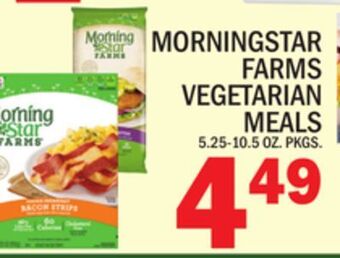 C Town Morningstar farms vegetarian meals offer