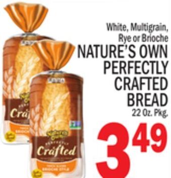 C Town Nature's own perfectly crafted bread offer