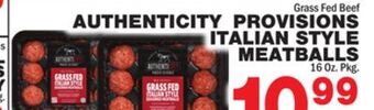 Bravo Supermarkets Authenticity provisions italian style meatballs offer