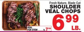 Bravo Supermarkets Shoulder veal chops offer