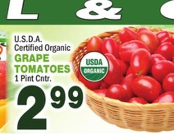 Bravo Supermarkets Grape tomatoes offer