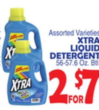 Bravo Supermarkets Xtra liquid detergent offer