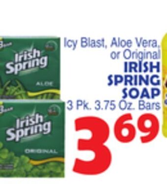 Bravo Supermarkets Irish spring soap offer