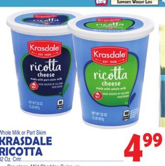 Bravo Supermarkets Krasdale ricotta offer