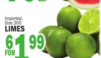 Bravo Supermarkets Limes offer