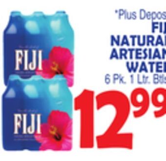 Bravo Supermarkets Fiji natural artesian water offer