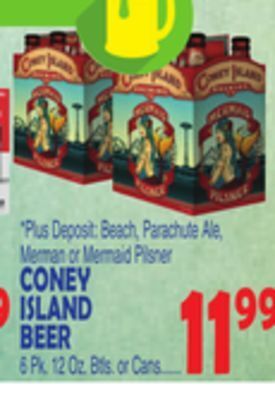 Bravo Supermarkets Coney island beer offer
