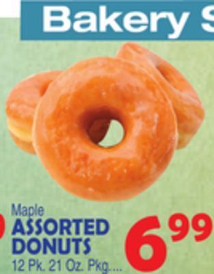 Bravo Supermarkets Assorted donuts offer