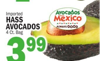 Bravo Supermarkets Hass avocados offer