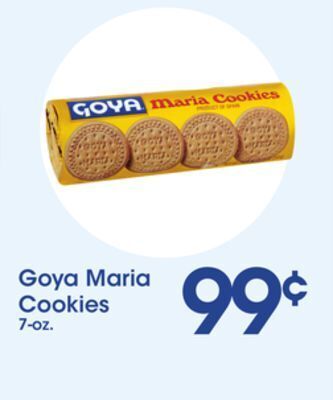 Price Rite Goya maria cookies offer
