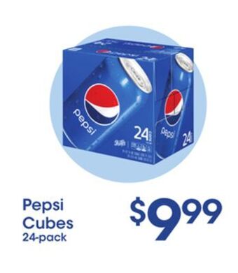 Price Rite Pepsi cubes offer