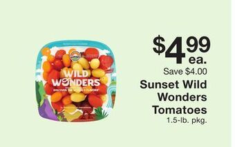 Fairway Store Market Sunset wild wonders tomatoes offer