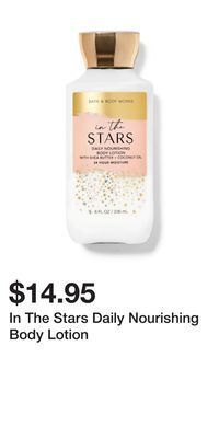 Bath & Body Works In the stars daily nourishing body lotion offer