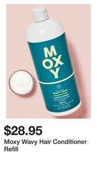 Bath & Body Works Moxy wavy hair conditioner refill offer
