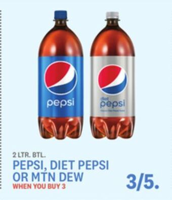 Kings Food Markets Pepsi, diet pepsi or mtn dew offer