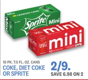 Kings Food Markets Coke, diet coke or sprite offer