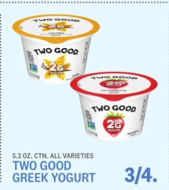 Kings Food Markets Two good greek yogurt offer