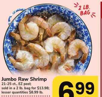 ACME Jumbo raw shrimp offer