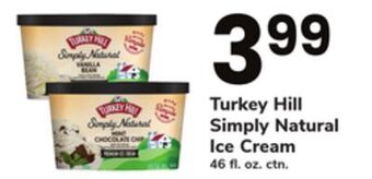 ACME Turkey hill simply natural ice cream offer