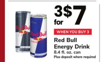 ACME Red bull energy drink offer