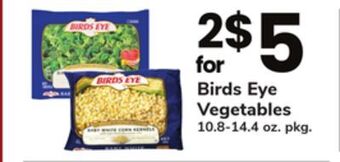 ACME Birds eye vegetables offer