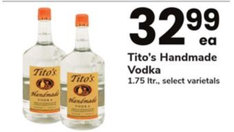 ACME Tito's handmade vodka offer